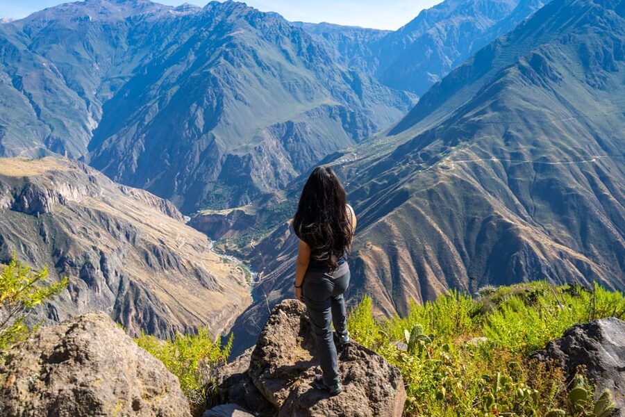 From Arequipa: 2-Day Colca Canyon Trekking Tour - Sangalle oasis: where the canyon turns from hard to human