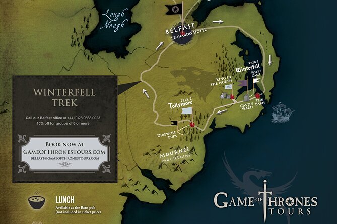From Belfast: Game of Thrones Winterfell Locations Trek - Inch Abbey: Stark Cloaks, Robb’s Moment, and Quick Photo Stops