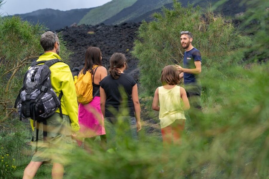From Catania: trek on Mount Etna, Lava Cave & tasting Tour - Ragalna and the tasting stop: honey, olive oil, wine with a reason