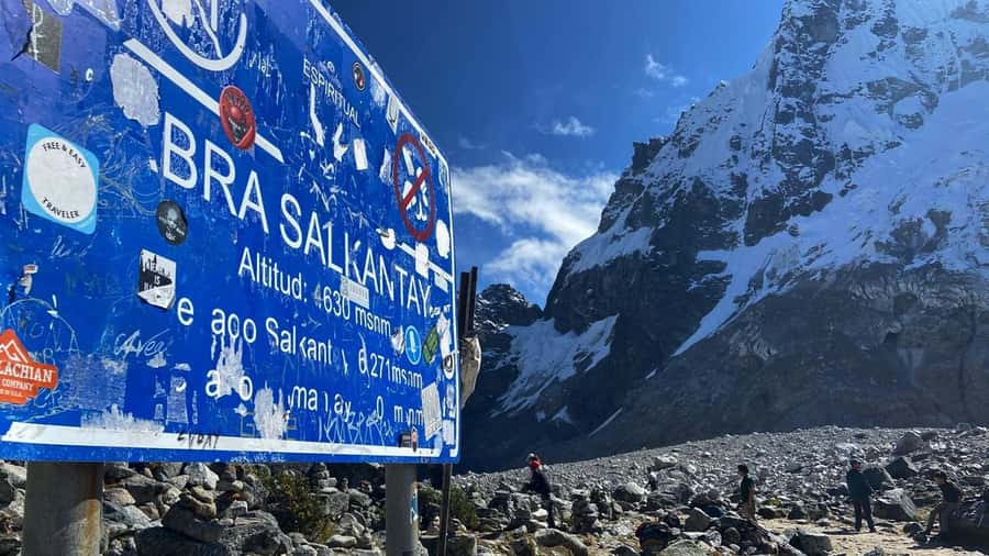 From Cusco: Salkantay trek 5 days/4 nights meals included - Day 2: Salkantay Pass (4,650m), Wairacmachay, and Chaullay camp
