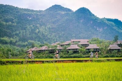 From Hanoi: Mai Chau Valley & Hill Tribes 2-Day Trek Tour - Cycling through Mai Chau: farm life, weaving, and slower village rhythm