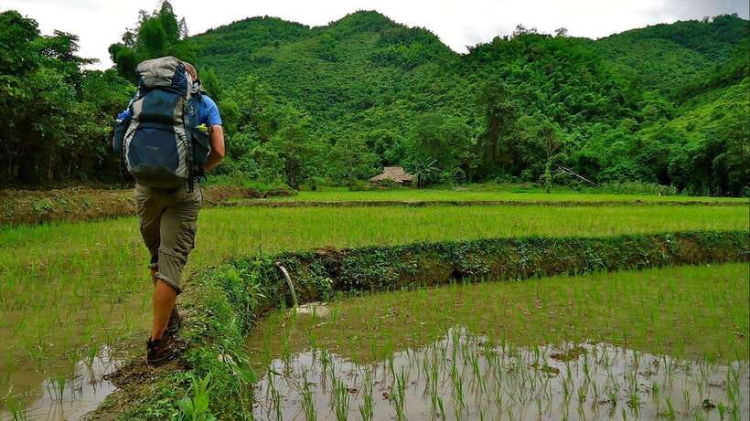 From Luang Prabang: Thin Pha Trail & Tad Sae Falls Trek - The Day’s Backbone: Pickup, Camp Transfer, and the River Crossing