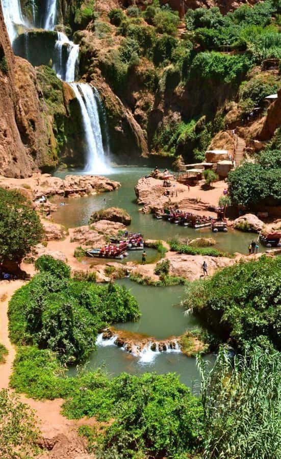From Marrakech: Ouzoud Waterfalls Guided Hike and Boat Trip - Getting from Marrakech: early pickup, steady drive, real timing