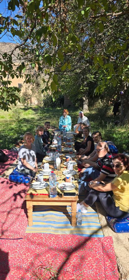 From Marrakech:Trekking in Atlas mountains 2 days - Day 1: Aguersiwal (1500m) to Tizi Oussem (1800m)