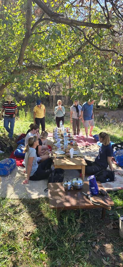 From Marrakech:Trekking in Atlas mountains 2 days - Food and tea breaks: more than a nice perk