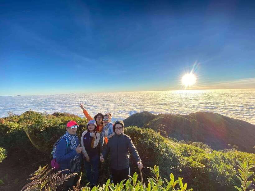From Sa Pa: One Day Fansipan Mountain Trek - The early ride from Sa Pa and the Tram Ton Pass kickoff