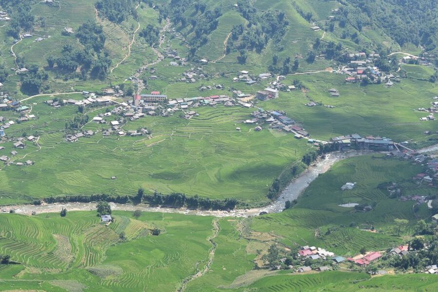 From Sapa: Muong Hoa Valley View & Village Trek 1-Day - 16:00 finish and the ride back to Sapa