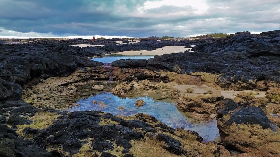 Fuerteventura: Trekking Tour Through the North of the Island - First big moment: Calderón Hondo near Lajares
