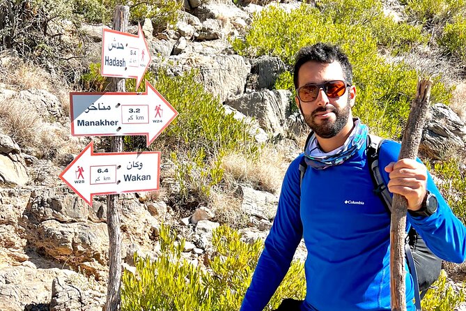 Full Day Tour from Wakan to Jebel Akhdar Trekking - Wakan Horn: rest, photos, and the Wadi Mistal viewpoint