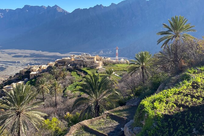 Full Day Tour from Wakan to Jebel Akhdar Trekking - Wakan Village at altitude: terraces, farms, and real mountain life