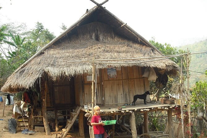 Full Day Trekking & bamboo cooking Tour in Chiang Rai - Wat Pong Nam Ron: bamboo forest walking and Lisu village time