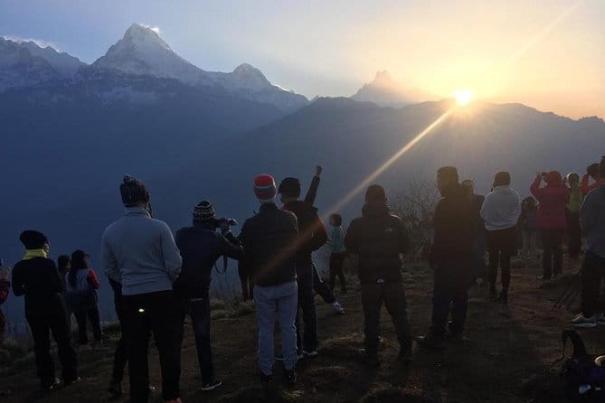 Ghorepani Poonhill Trek - Day 5: Poon Hill sunrise panorama, then Tadapani overnight