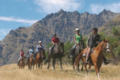 Half Day Walter Peak Horse Trek and Cruise from Queenstown - Walter Peak High Country Farm tea at Colonel’s Homestead