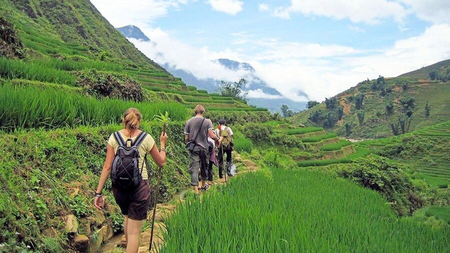 Hanoi: Sapa Trekking 2 Days 1 Night - Sleeper Bus from Hanoi - Day 1 in Sapa: Cat Cat Village, Waterfall Views, and the French-Era Power Plant