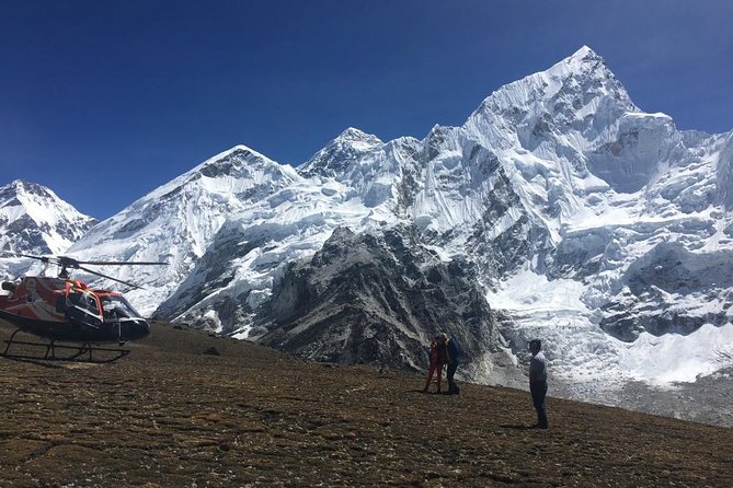 Helicopter Return Everest Base Camp Trek, KTM-LUKLA & Gorakshep-KTM by Heli - Lobuche, Gorakshep, and the push to Everest Base Camp
