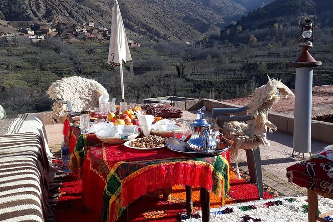 High Atlas Mountains Day Trip and Camel Trek - Berber village time: tea stops, village life, and real conversation