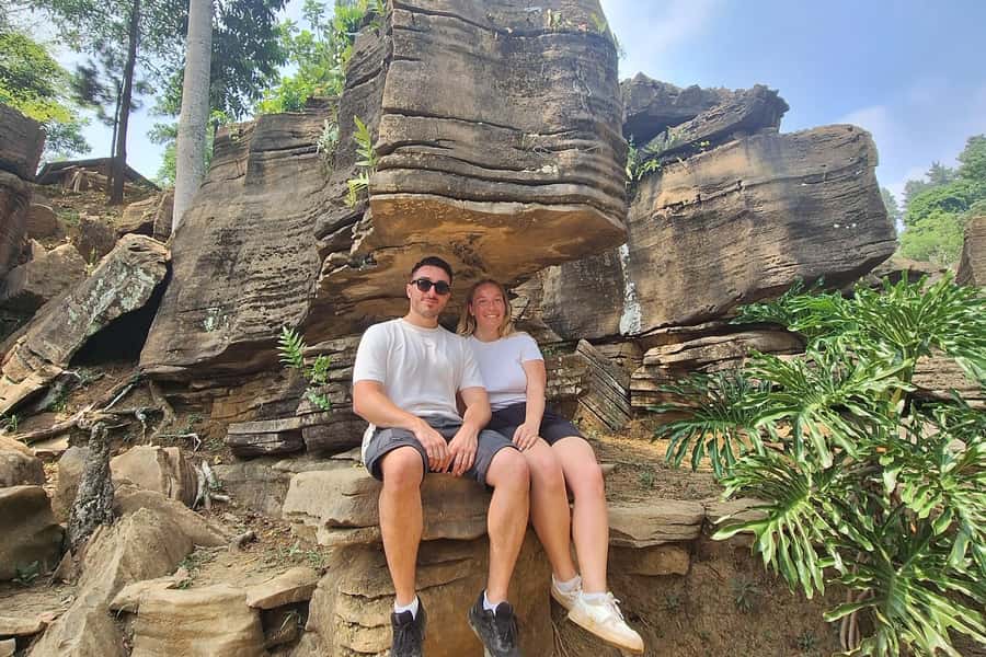 Jakarta: Sentul Pine Forest and Waterfall Trekking Tour - Walking through pine forest, plantations, and rice fields