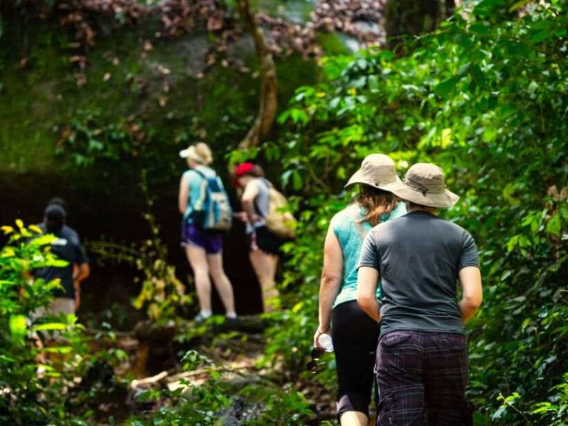 Kbal Spean Trekking Tour with Banteay Srei & Landmine Museum - Banteay Srei: pink sandstone bas-reliefs you’ll want to see up close