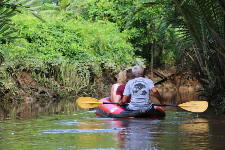 Khao Lak's Little Amazon: Canoe, Trek & Waterfall Day Trip - Pickup in Khao Lak and the van reality