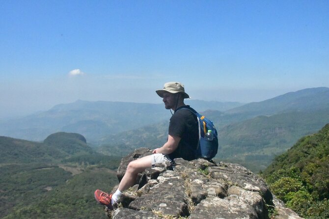 Knuckles Leopard trail Trek from Kandy - The silent forest area and the view from the rocky plateau