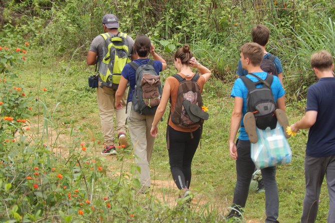 Knuckles Spice Trail Trek from Kandy - Waterfall crossing and the natural pool swim moment