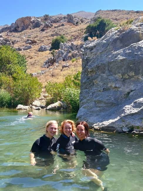 Kourtaliotiko Gorge: Guided River Adventure Trek with Lunch - What to bring so the day feels easy