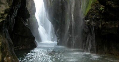 Kourtaliotiko Gorge: Guided River Trekking with Lunch - The Cave Waterfall Swim: The Moment Everyone Talks About