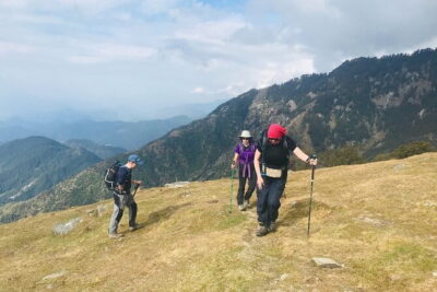 Laka Glacier Trek with Manu Adventures India - Day 1: From McLeod Ganj Up to Triund (Camping Comes Early)