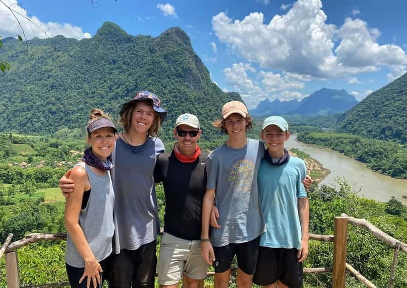 Luang Prabang: Nong Khiaw 3-Day Trekking & camping, Homstay - Day 1: From Luang Prabang to Nong Khiaw, Then Up to the Highest Viewpoint Camp