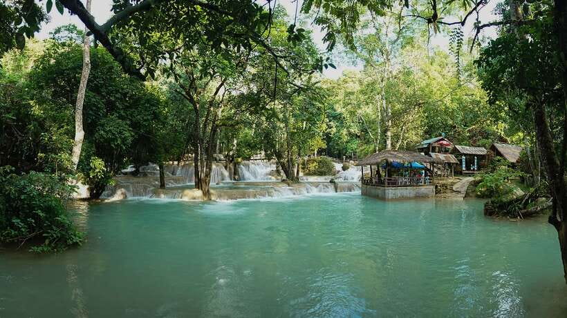 Luang Prabang Thin Pha Trail & Tad Sae Falls Trek - Getting out of Luang Prabang fast: camp transfer and the first boat crossing