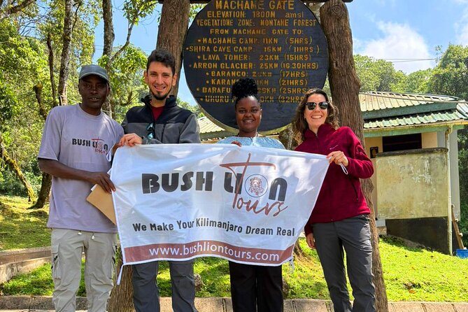 Machame Route 7-Day Private Kilimanjaro Trek - Day 1: Machame Gate to Machame Camp Through Rainforest