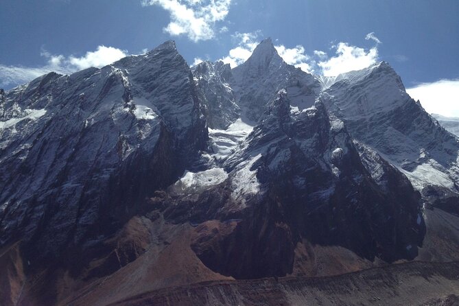Manaslu Circuit Trek - 12 Days - Day 2: Soti Khola to Machha Khola—earthquake scars and waterfall views