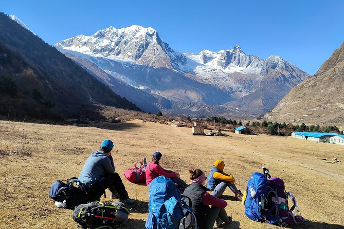Manaslu Circuit Trek - Untouched trail - Namrung to Lho: Ganesh, Siringi, Himchuli, and gompa time