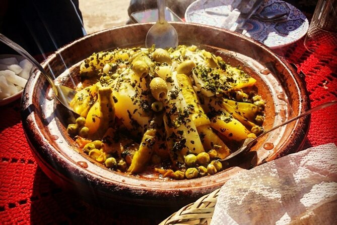 Marrakech: 2-Day Atlas Mountains Trek with Village Stay - Day 2: Id Issa village time, Tizi Oujdid pass, and a walnut grove lunch by the river