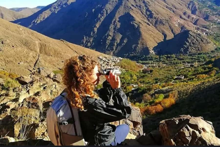Marrakech: 6 Day Trekking Tachedirt To Toubkal Via Ifni Lake - The first walking day: Imlil to Tachedirt over Tizi n’Tamatert