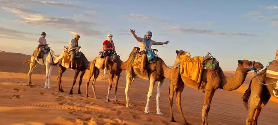 Marrakech Desert Tours 3 Days with Camel Trek and Camping - Entering Merzouga: Todra Gorge, palm oases, and the approach to Erg Chebbi