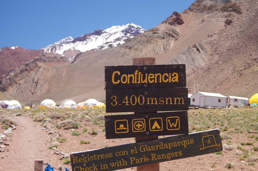 Mendoza: Mt. Aconcagua Confluencia Camp Trekking - Confluencia at 3,400 m: what this one-day trek really is