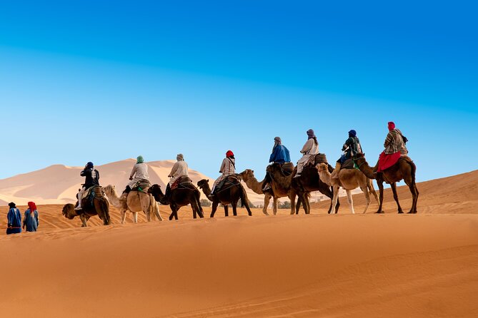 Merzouga Camel Trekking 1 Night Experience - Sunset riding and camp tea: why it feels like a real “Sahara evening”