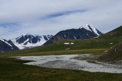 Mongolia Trekking Tour in the Altai Tavan Bogd National Park - Day 1 to Day 3: Olgii arrival, camp setup, and the base camp climb
