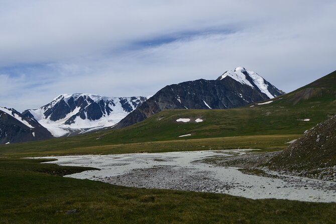 Mongolia Trekking Tour in the Altai Tavan Bogd National Park - Day 1 to Day 3: Olgii arrival, camp setup, and the base camp climb