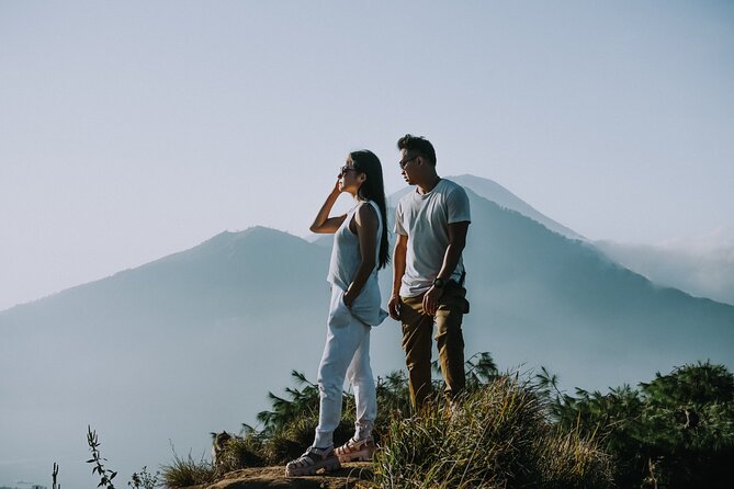 Mount Batur Trekking & Hot Spring in Kintamani - Reaching the summit area: lava views and far-off peaks
