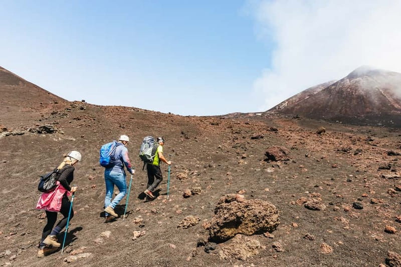 Mount Etna: Summit Trek with Cable Car and snack included - Eastern Sicily views: what you should look for