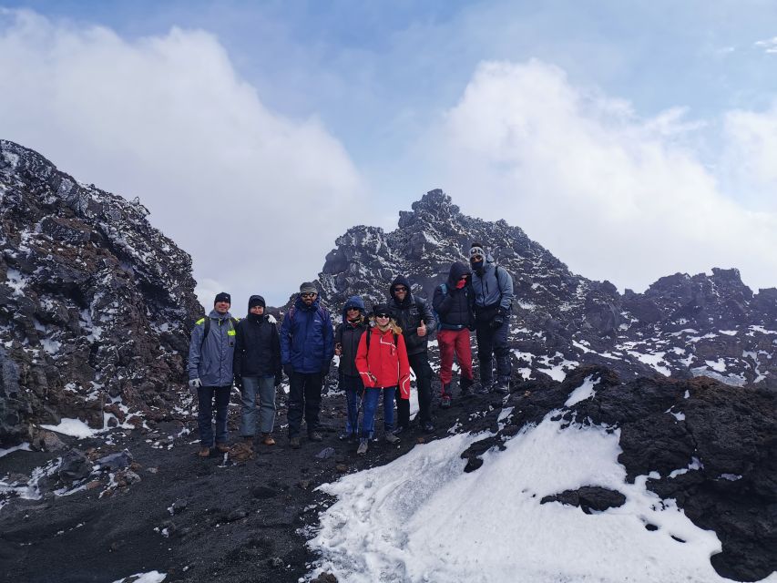 Mt Etna: Winter Trekking Tour with Optional Catania Transfer - The 2001 Eruptive Fracture (~2100m): Seeing Newer Damage