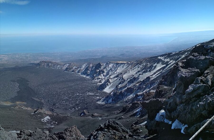 Mt Etna: Winter Trekking Tour with Optional Catania Transfer - Upper Silvestri Craters: Finishing with Another View Layer
