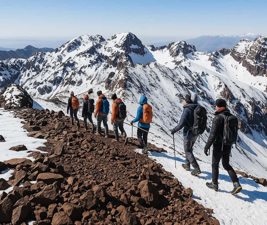 Mt Toubkal Ascent Express Trek 2 Days 1 Nights - Overnight at Toubkal Refuge (3,207m): comfort comes with altitude reality