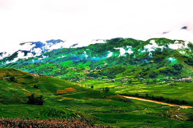 Muong Hoa Valley Trek & Homestay Experience - 4D3N - Day 1 from Y Linh Ho to Ta Van Village: terraces and first contact