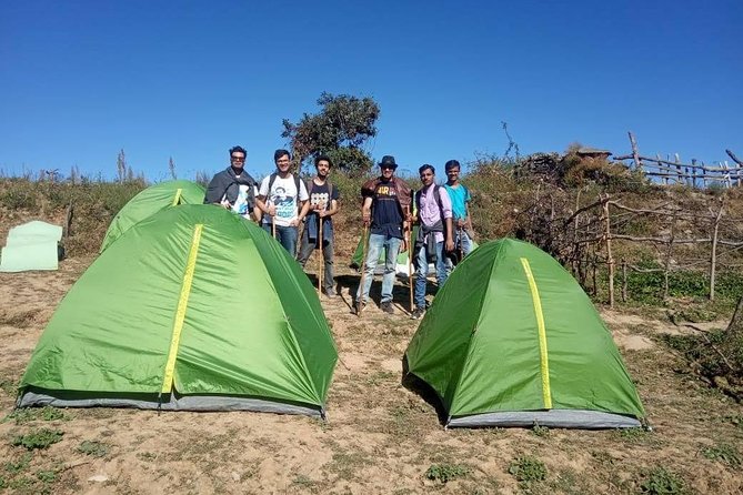 Nagtibba Trek (Dehradun to Dehradun) - Day 1 trail to camp: sunset views, hot tea, and the comfort of being fed