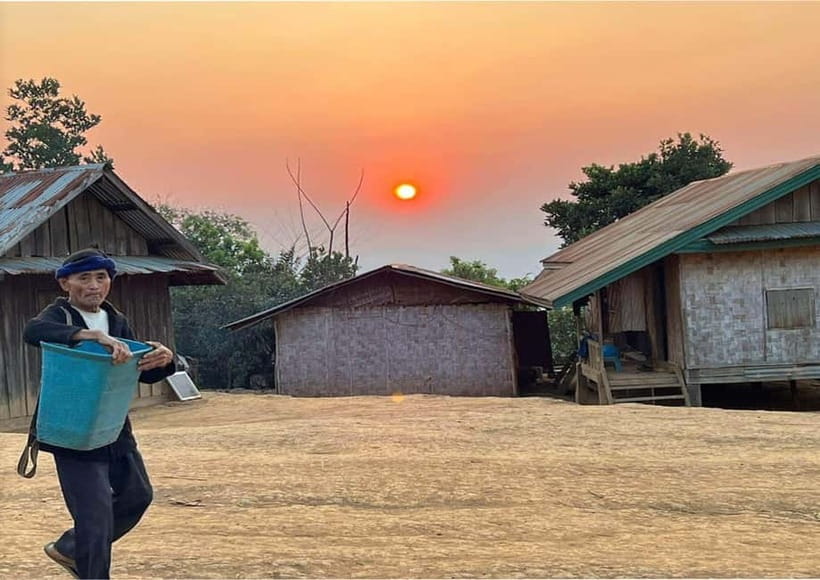 Nong Khiaw: 2-Day Trekking,Hmong village,Home Stay&Kayaking - Day 1: Tuk-Tuk to Ban Naluang, then Tai Lao, Khmu, and Hmong