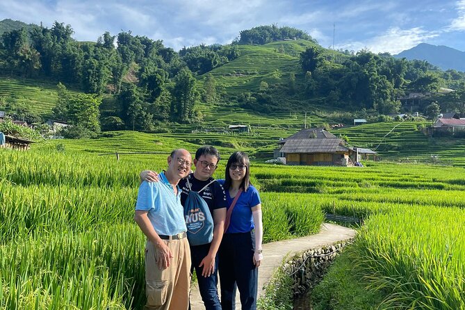 One Day Sapa Trekking to Lao Chai and Ta Van Villages - Getting There: Sa Pa Stone Church and a Car Return to Sapa