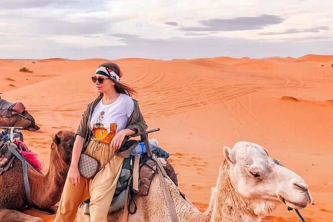 Overnight stay in desert camp & Camel trekking in the Sahara - The overnight camp: private tent comfort and what camp actually means